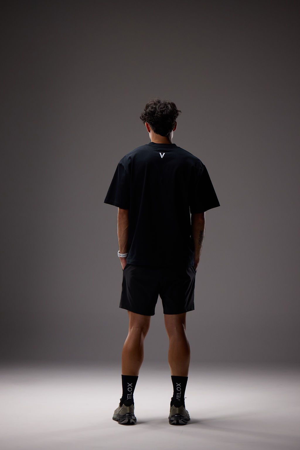 VELOX COTTON TEE - BLACK