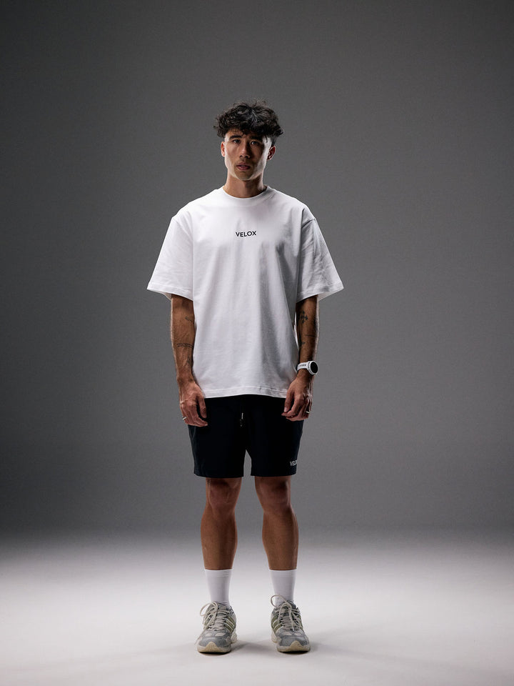 VELOX COTTON TEE - WHITE