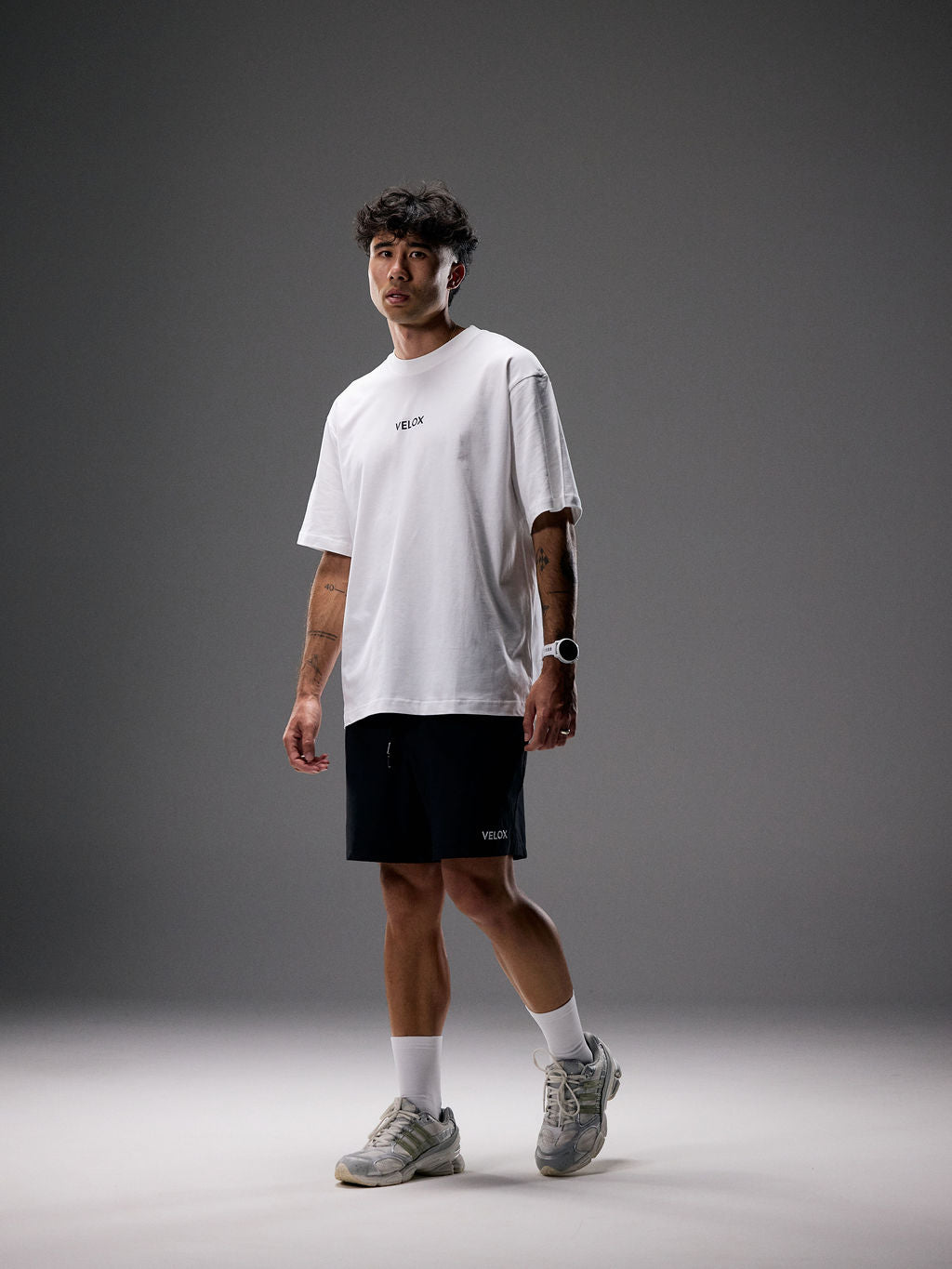 VELOX COTTON TEE - WHITE