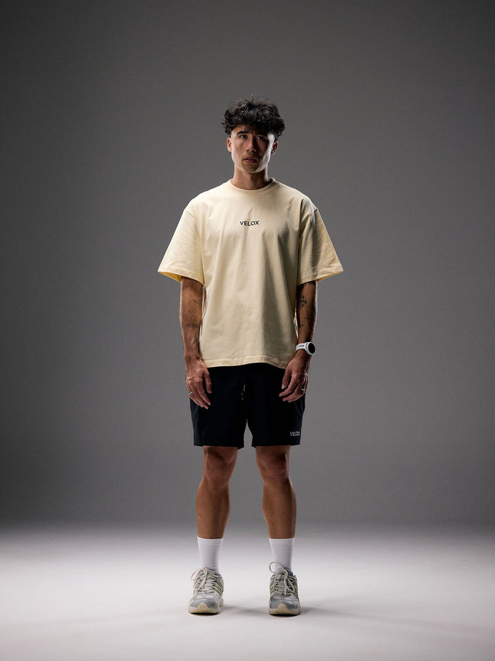 VELOX COTTON TEE - BUTTER