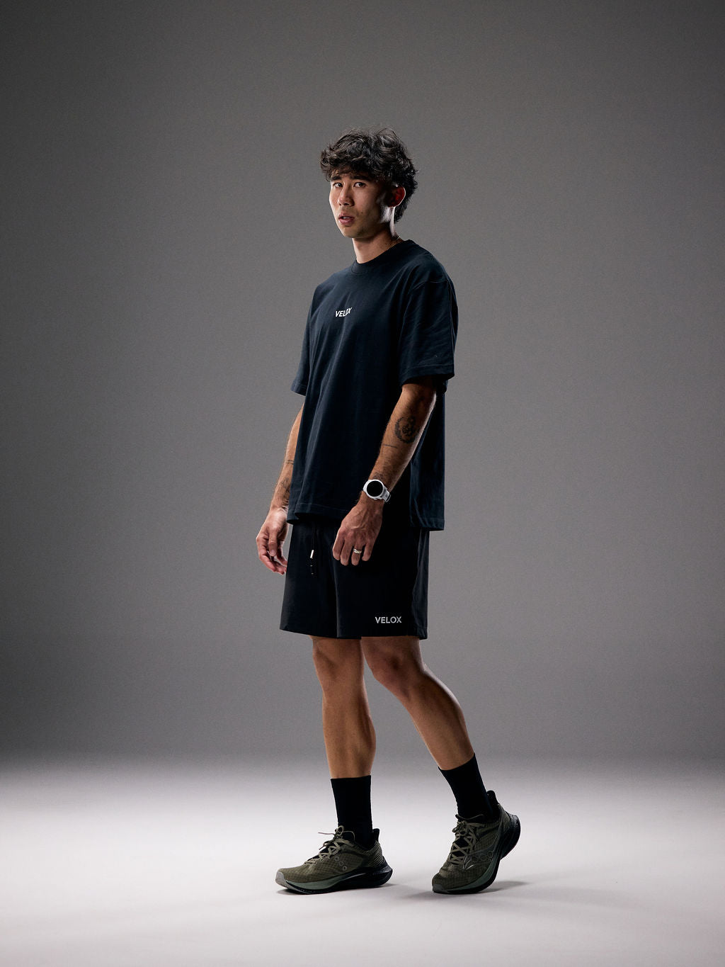 COTTON TEE - BLACK