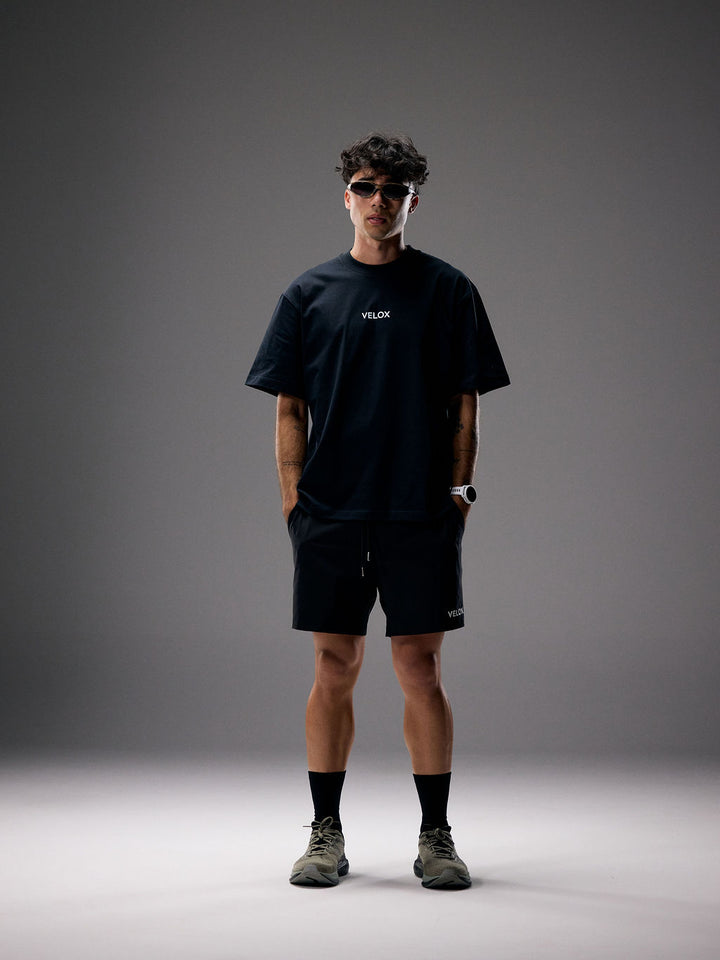 COTTON TEE - BLACK