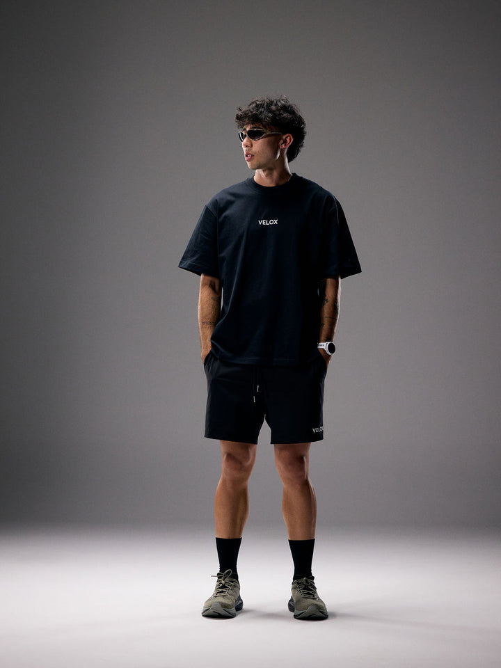 COTTON TEE - BLACK