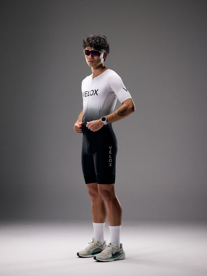 VELOX ORIGIN SUIT - WHITE/BLACK