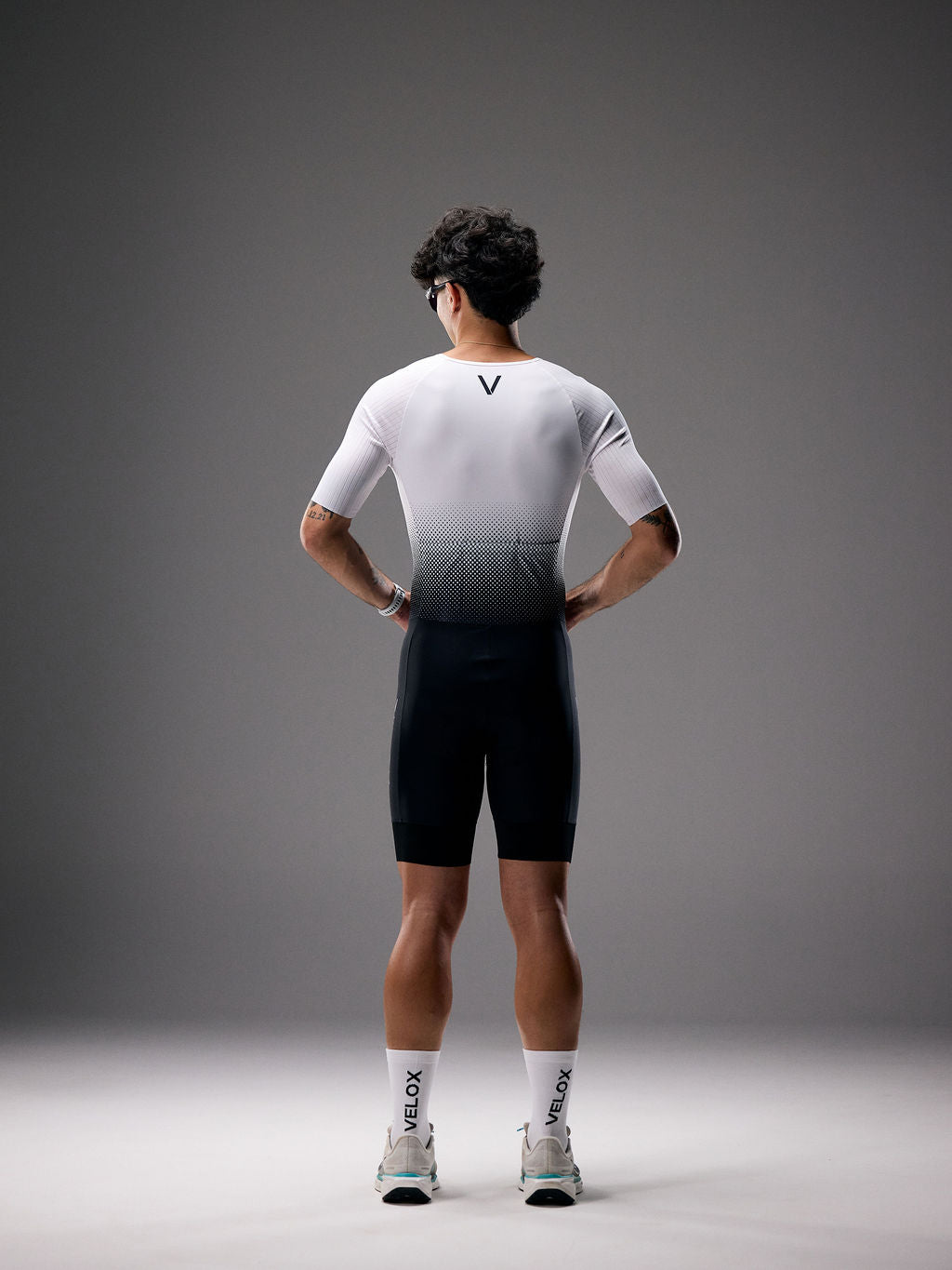 VELOX ORIGIN SUIT - WHITE/BLACK
